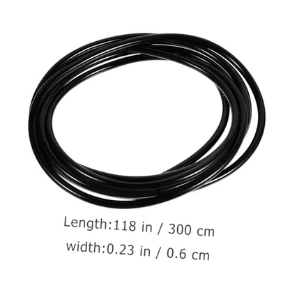Adjustable Aquarium Hose Kit with Tubing Connectors for Flow Control Soft Silicone for Fish Tank Applications