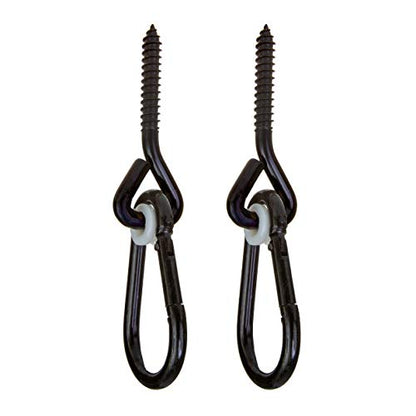 Heavy Duty 700 Lb Porch Swing Black Hanging Chain Kit (8 Foot Ceiling) - size: 8 Foot Ceiling