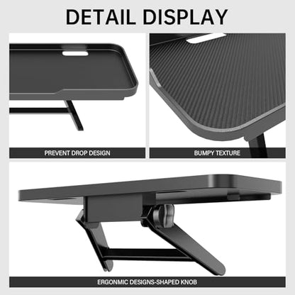 Adjustable Steel TV Top Shelf, Floating TV Stand, Universal Monitor Shelf for Soundbar, Game Console, Cable Box, Router Shelves (11.8 x 4.9 inch) - style: 11.8 x 4.9 inch