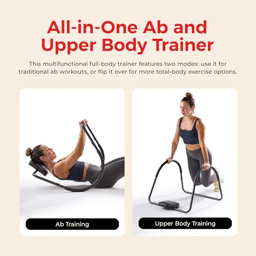 Sunny Health & Fitness Ab machine Ab Workout Machine Adjustable Ab Trainer - color: Black