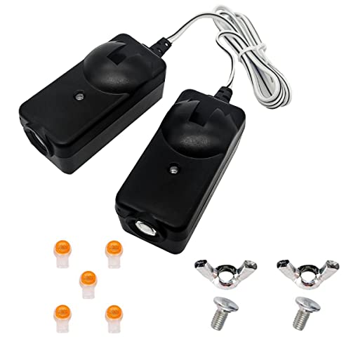 41A5034 Safety Sensor Kit Replacement for Liftmaster Chamberlain Craftsman Garage Door Sensors, Safety Sensor Beam Eyes Compatible with Liftmaster Chamberlain Craftsman Garage Door Openers After 1997 - size: 41A5034-sensor