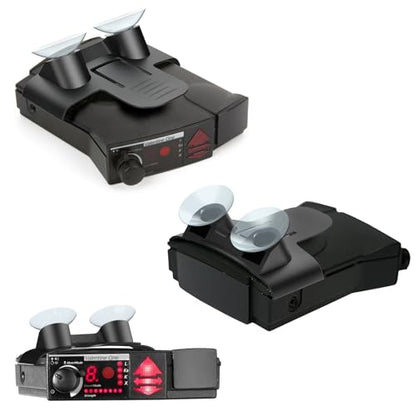 Suction Cup Mount Holder Compatible with Valentine One V1 Gen1 and Gen 2 Radar Laser Detector,WMV1K(1 Cradle,10 Suction Cups)