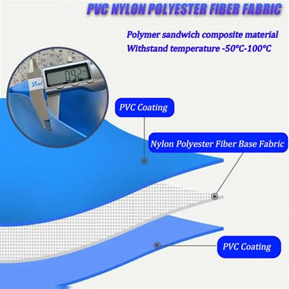 Aquarium Pool with Drain Valve,Aquaculture Water Tank Cistern Steel Frame Multifunction PVC Canvas Temporary Fish Pond，Round Frame Swimming Pool Canvas Fish Pond 1.8x1m, PVC Temporary Holdin - size: 1.8x1m