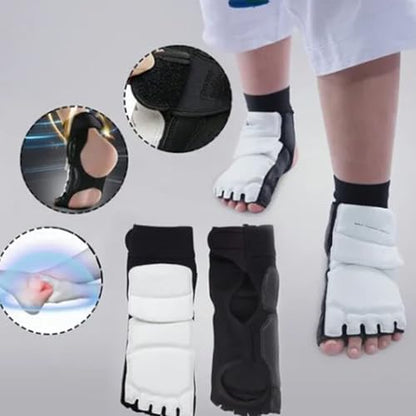 Taekwondo Sparring Gear Foot Protector, Breathable Non-Slip (38-39) | Martial Arts Protective Foot Gear, Karate Boxing Sparring Foot Guard for Kung Fu Boxing Kickboxing Training - size: XL 38-39, style: XL 38-39