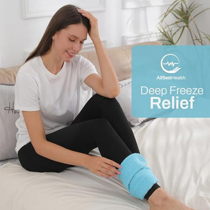 Ice Pack for Neck and Shoulders, Neck Ice Pack Wrap with 2 Reusable Packs - style: Neck Ice Wrap