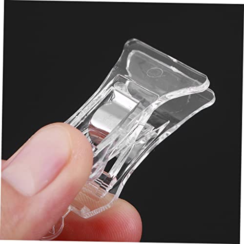 Yardwe Plastic Suction Cup Feeding Clips 10pcs Fish Tank Clip Aquarium Fodder Clamps Accessories
