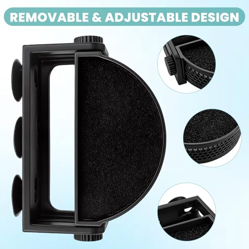Aquarium Filter Baffle with Suction Cups, Aquarium Filter Flow Reducer, Water Calmer and Flow Reducer for Betta Fish & Shrimp