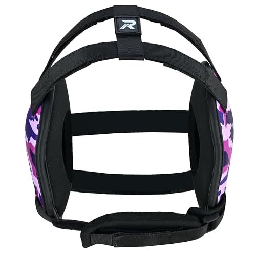 ROAR-INT Kid's Ear Guard BJJ Grappling Head Guard Adjustable Wrestling Headgear For Boys and Girls Earguard MMA Jiu Jitsu - color: Pink-camo