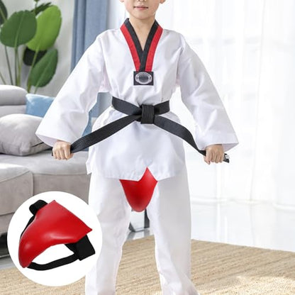 Children Groin Protector Wear Resistant Portable Guard for Boxing