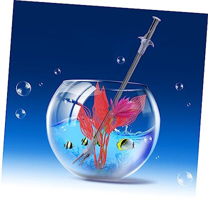 ABOOFAN Feeding Tweezers Aquatic Plants Aquarium Tongs Plastic Tools Tongs for Grabbing Duckweed Plant for Aquarium Long Grabber Aquarium Tweezers Fish Tank Plants Planted Tank