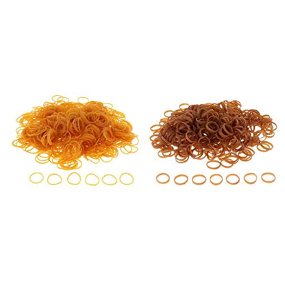 1 Bag 0.25Kg Ornamental Fish Transport Bag Rubber Band Ties, Thick, as described