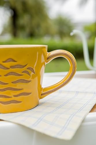 DIHOclub Tiger Cup Ceramic 3D Wild Animal Inside Mug,Cute Cartoon Handmade Figurine Mugs,Holiday and Birthday Gift for Coffee Milk Tea Lovers,12 OZ(Brown Tiger) - color: Brown Tiger