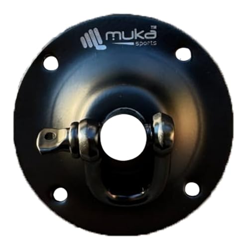 Boxing Speed Bag Iron Heavy Duty Swivel Iron Mount Hook Easy Setup On Hanging Punching Speed Bag Platform Stand MMA Muay Thai Equipment Accessories Hanger with Screws