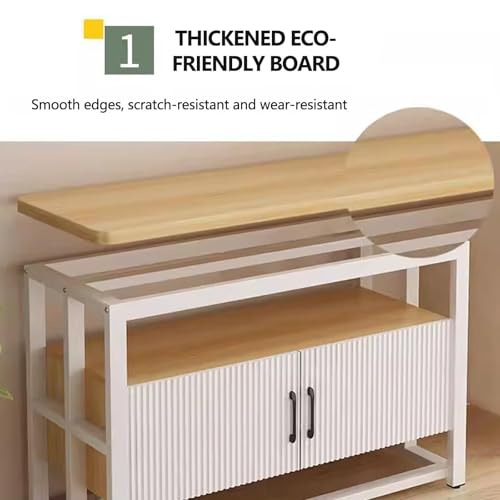 Home Aquarium Stand With Storage Cabinet, 2 Tier Fish Tank Stand, Strong Load-Bearing Capacity, Terrarium Reptile Tank Rack With Door(100x50x60cm) - size: 100x50x60cm