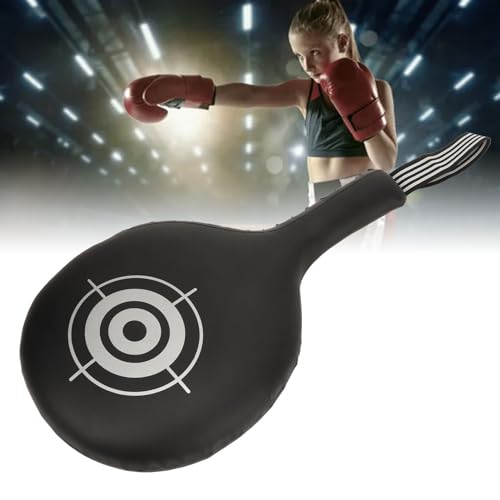 Fabater Striking Target Paddle, Taekwondo Kick Pad Anti Slip Martial Arts Training Equipment for Taekwondo (Black)