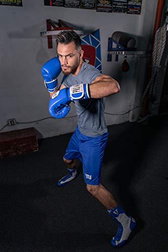 Pro Mex Professional Training Gloves V 3.0 - color: Blue, size: 12 oz