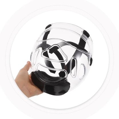 Toddmomy 2 Pack Taekwondo Face Guard Detachable Full Face Protective Headgear Lightweight Karate Sparring Gear for Kickboxing Training Martial Arts Shield for Youth and Adults