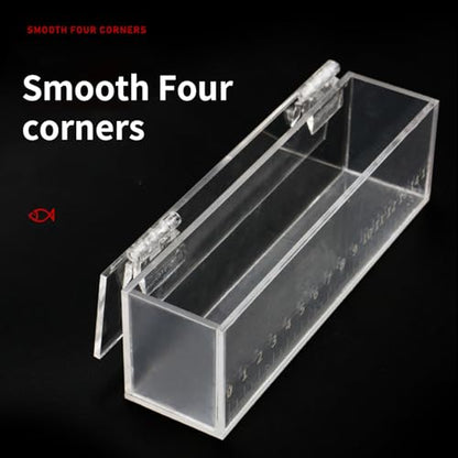 Practical Fishtanks Breeder Box for Fish Eggs Hatching and Isolating Small Fish Clear Acrylic Observation Breeding Tanks Professional Research Tool
