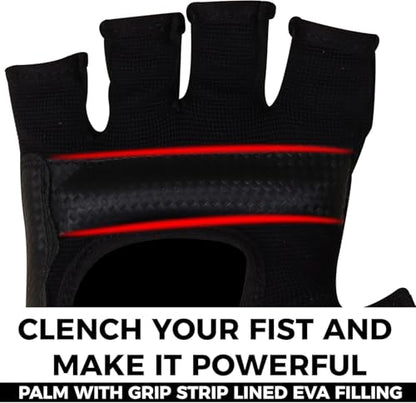 SAWANS MMA Gloves Karate Mitts Punch Bag Boxing Gloves Martial Arts Combat Taekwondo Kickboxing Mitts Fighting Grappling Training for Womens Mens Adults - size: X-Large
