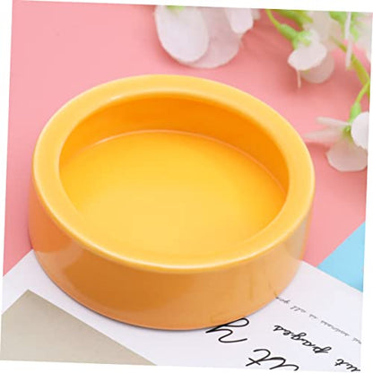 Crawler Pet Food Basin Pet Round Dishes Floating Feeder Bowl for Fish Tank