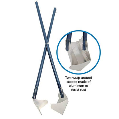 Four Paws Wee-Wee Pooper Scoopers for Dogs l Outdoor Rake l Spade & Pan l Pooper Scooper Set - size: 5.25" x 7" x 33.5", style: Spade Scooper