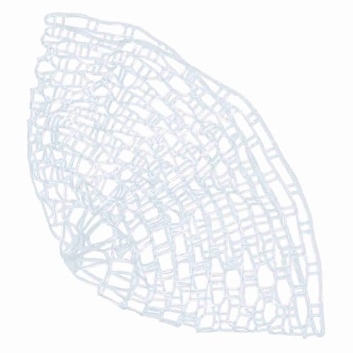 Keenso 1pc Soft Rubber Fishing Net Snag Proof Portable Fly Replacement Mesh Bag Guadino A Maglie Grandi in Silicone - size: Medium size 100CM, style: Medium Size 100cm