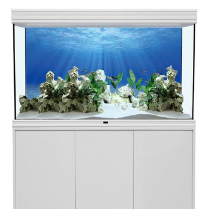 AWERT Undersea Theme Aquarium Background Sunshine Underwater World Fish Tank Background 60x24 inches Durable Polyester Background