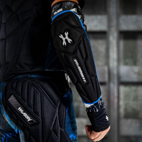 HK Army Crash Arm Pads - color: Black, size: Large