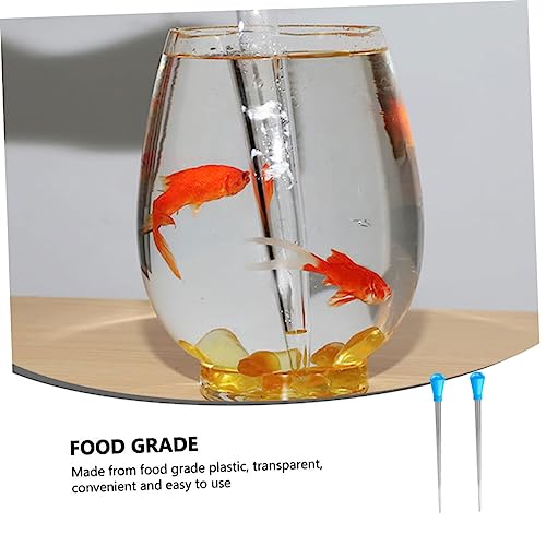 2pcs Multifunctional Calibrated Kitchen Droppers Plastic Pipette for Accurate Liquid Measurement for Cooking and Fish Tank Use Food-Grade Material