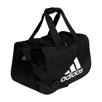 adidas Power Gym Bag – Lightweight Small Duffel, Black/Diablo, OSFA - color: Black/Diablo
