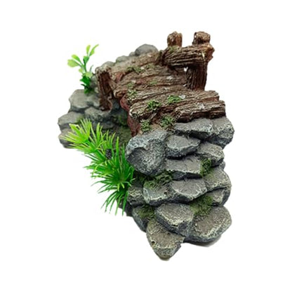 Simulation Realistic Bridge Fish Tanks Landscaping Bridge Realistic Rockwork