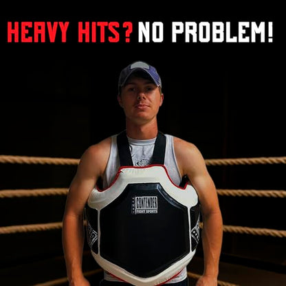Contender Fight Sports Boxing Body Protector with Shock Absorbing Foam