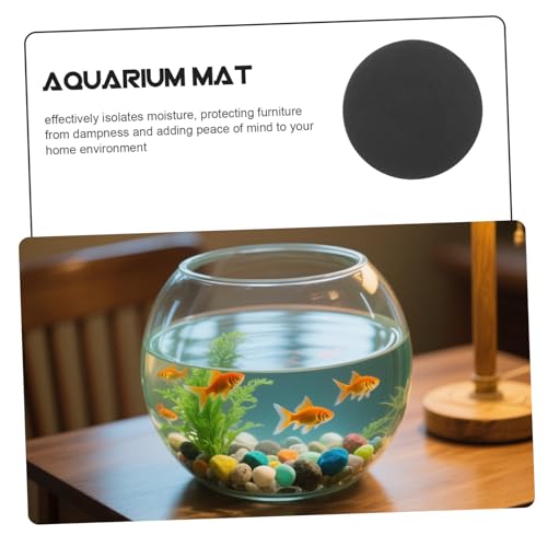 BESPORTBLE Non Slip Fish Tank Mat Aquarium Cushion Pad for Micro Landscape Bottles Enhanced Grip for Stability Shockproof Bottom Support for Aquariums and Furniture Protection