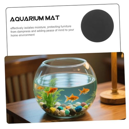 BESPORTBLE Non Slip Fish Tank Mat Aquarium Cushion Pad for Micro Landscape Bottles Enhanced Grip for Stability Shockproof Bottom Support for Aquariums and Furniture Protection