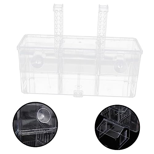 BESPORTBLE Fish Breeding Box Aquarium Separation Container Cups Isolation Box for Hatching Healthy Environment for Pregnant Fish