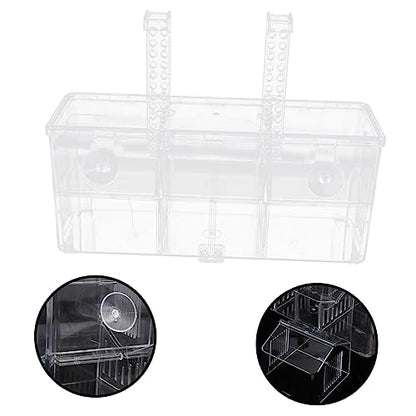 BESPORTBLE Fish Breeding Box Aquarium Separation Container Cups Isolation Box for Hatching Healthy Environment for Pregnant Fish