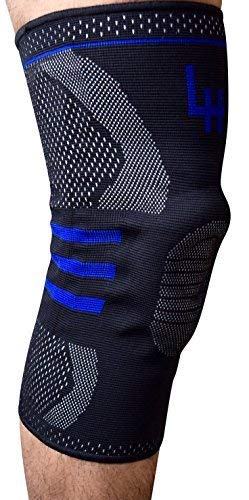 Active Relief Knee Brace Patella Knee Support Compression Sleeve with Side Stabilizers for Arthritis Joint Pain, Meniscus Tears, ACL, MCL Injuries, Exercise, Running