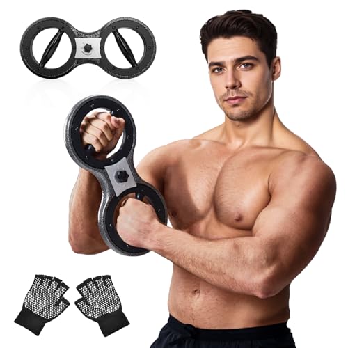 Pro-Grade Rotator Machine - Adjustable Arm Trainer for Men & Women, 12lbs Silent Forearm Strengthener with Adjustable Resistance Resistance, Home/Gym Arm Workout Equipment for Boxing & Rehabilitation