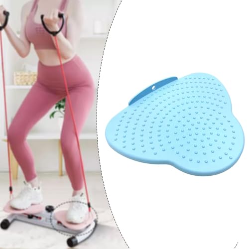 Waist Twister Machine Replacement Board Foot Massage Balance Board Anti Slip Twist Disc for Home Office Exercise 10.87x8.94x0.47 Inch - color: blue