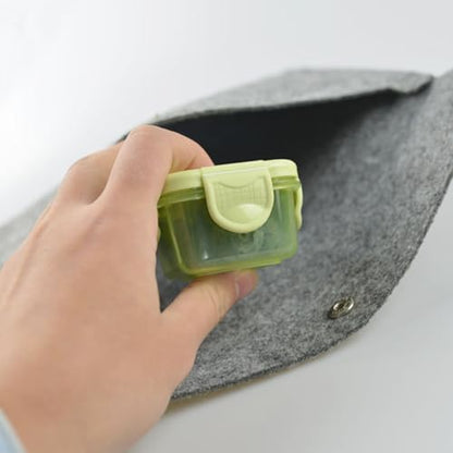 Sealed Food Box, Safe Portable Mini Food Container For Fish Bait Hook (Vegetable)