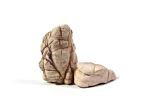 Elephant Skin Stone Natural Multi-Texture Rocks (18lbs, 3~9 inches,7pcs) for Aquarium, Paludarium, Terrariums, Landscaping, Decorative of Caves, Waterfalls, Cliffs - size: 11 Elephant Skin Stone(3-9 inches,18lbs)