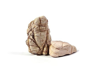 Elephant Skin Stone Natural Multi-Texture Rocks (18lbs, 3~9 inches,7pcs) for Aquarium, Paludarium, Terrariums, Landscaping, Decorative of Caves, Waterfalls, Cliffs - size: 11 Elephant Skin Stone(3-9 inches,18lbs)
