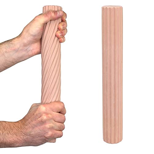 CANDO 10-1510 Tan Twist-n-Bend Hand Exerciser, XX-Light Resistance - style: 1) XX-Soft