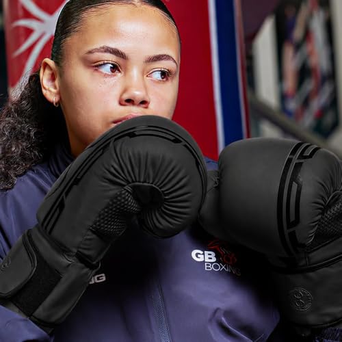 STING Armaplus Boxing Gloves - color: Black, size: 14 Oz