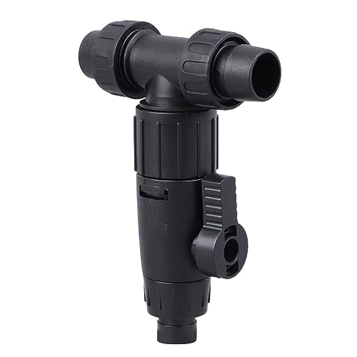 HEEPDD Aquarium Water Change Valve 3-Way, Fish Tank Air Pump Control Connector for 16mm/22mm Hose, Plastic Multi-Port Diverters for Aquarium Water Change System, Filter, and Plumbing Acce