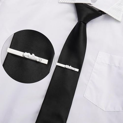 HAWSON 2/2.2 Inch Various Tie Clips for Men Unique, Personalized Novelty Tie Bars Pins Tacks, Funny Theme Wedding Holiday Gifts for Husband Groomsmens - style: Convertible Car