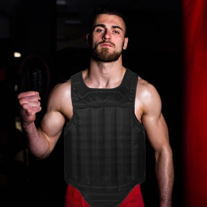 Professional Boxing Chest Guard Breathable Ergonomic Chest Protector Taekwondo Boxing Accessory Portable Impact Protection Gear for Adult Training and Sparring