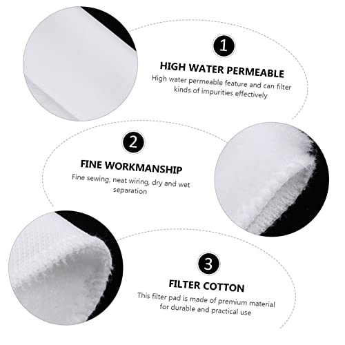 5pcs Aquarium Replacement Filters Pad Aquarium Filter Separation Cotton Mat Fish Tank Cotton Filters Padding Wet Water Foam Mat for Aquarium Cleaning Purification Accessories