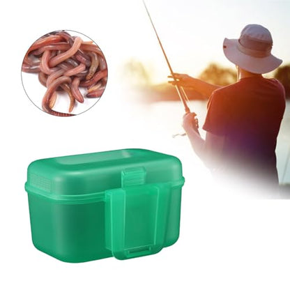 Portable Live Baits Container Breathable Fishing Live Baits Box Light Weight Live Baits Holder for Fishing
