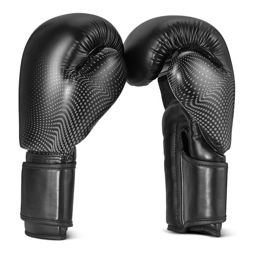 Amazon Basics Boxing Gloves for Men & Women, Sparring, Training, Muay Thai, Kickboxing, MMA - size: 12oz
